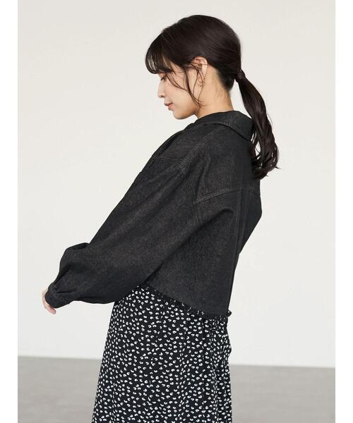 ELENCARE DUE(エレンカーレデュエ)の「・ELENCARE DUE ショートGジャン(ブルゾン・レディース・ブラック/インディゴブルー/その他6・FREE)」の15枚目の写真