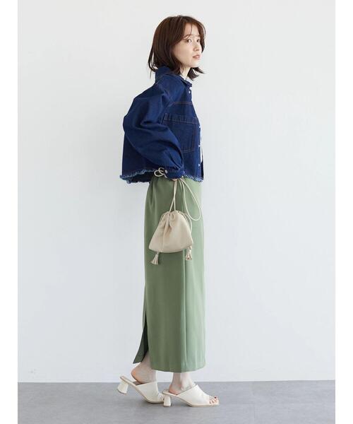 ELENCARE DUE(エレンカーレデュエ)の「・ELENCARE DUE ショートGジャン(ブルゾン・レディース・ブラック/インディゴブルー/その他6・FREE)」の13枚目の写真