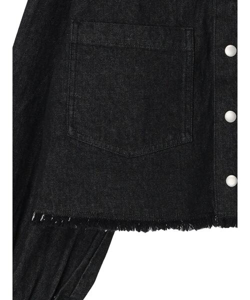 ELENCARE DUE(エレンカーレデュエ)の「・ELENCARE DUE ショートGジャン(ブルゾン・レディース・ブラック/インディゴブルー/その他6・FREE)」の17枚目の写真