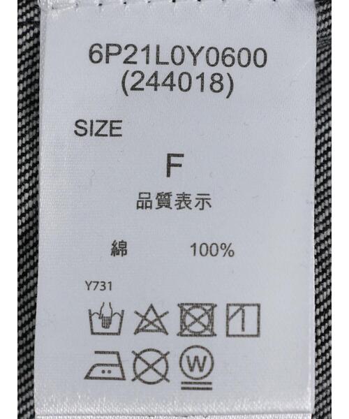 ELENCARE DUE(エレンカーレデュエ)の「・ELENCARE DUE ショートGジャン(ブルゾン・レディース・ブラック/インディゴブルー/その他6・FREE)」の8枚目の写真