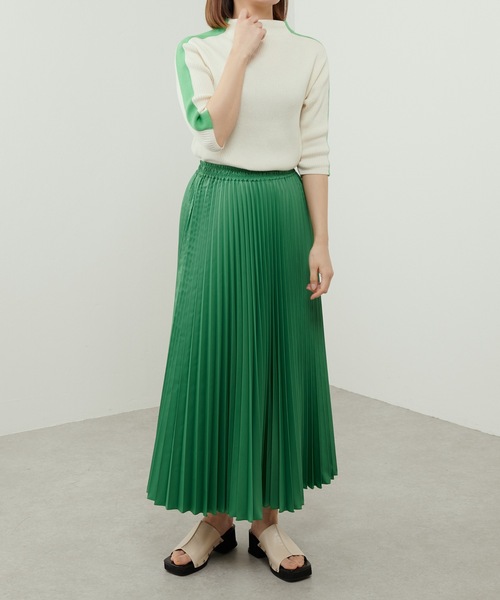 Lui's（ルイス）の「スリーブ配色ラインニット（ニット/セーター・レディース・グレー/ブラック/アイボリー・FREE）」の12枚目の写真