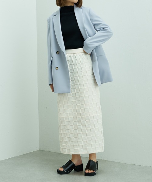 Lui's（ルイス）の「スリーブ配色ラインニット（ニット/セーター・レディース・グレー/ブラック/アイボリー・FREE）」の18枚目の写真