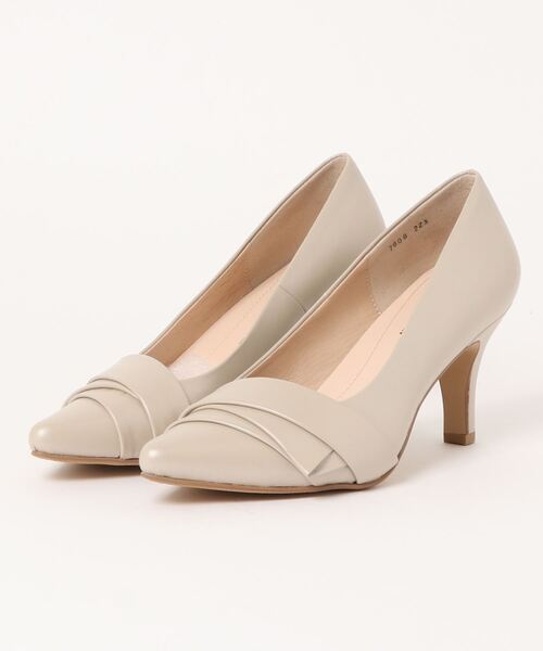 MELMO(メルモ)の「ポインテッドトゥデザインパンプス(パンプス・レディース・ブラック/ベージュ/ベージュ系その他/ベージュ系その他2/ブラック系その他/ベージュ系その他5・22.5cm/23.5cm/22.0cm/23.0cm/24.0cm/24.5cm)」の3枚目の写真