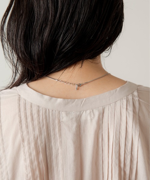 ANGIE（アンジー）の「コットンピンタックシャツワンピース（シャツワンピース・レディース・カーキ/スミクロ/ライトベージュ/オフホワイト・FREE）」の11枚目の写真