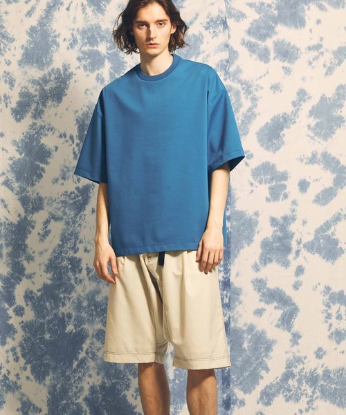 MAISON SPECIAL(メゾンスペシャル)の「《ユニセックスアイテム》スマッシングポンチプライムオーバークルーネックTシャツ 【MAISON SPECIAL/メゾンスペシャル】(Tシャツ/カットソー・メンズ・オフホワイト/ブラック/グリーン/ブルー/パープル/オレンジ/チャコールグレー/イエロー・0/1/2)」の17枚目の写真