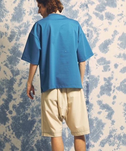 MAISON SPECIAL(メゾンスペシャル)の「《ユニセックスアイテム》スマッシングポンチプライムオーバークルーネックTシャツ 【MAISON SPECIAL/メゾンスペシャル】(Tシャツ/カットソー・メンズ・オフホワイト/ブラック/グリーン/ブルー/パープル/オレンジ/チャコールグレー/イエロー・0/1/2)」の19枚目の写真