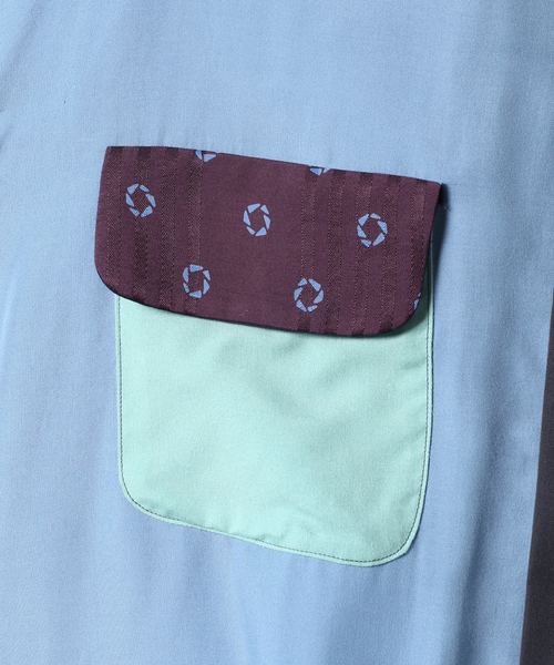 FILL THE BILL（フィルザビル）の「【FILL THE BILL/フィルザビル×JS TRISECT 2】マルチカラー シャツ（シャツ/ブラウス・メンズ・アイボリー/ブラック系その他・2/1）」の11枚目の写真