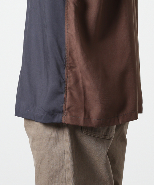 FILL THE BILL（フィルザビル）の「【FILL THE BILL/フィルザビル×JS TRISECT 2】マルチカラー シャツ（シャツ/ブラウス・メンズ・アイボリー/ブラック系その他・2/1）」の7枚目の写真