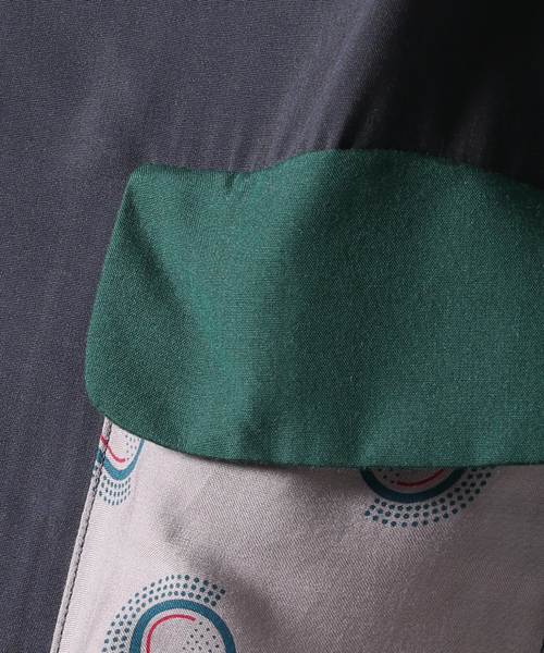 FILL THE BILL（フィルザビル）の「【FILL THE BILL/フィルザビル×JS TRISECT 2】マルチカラー シャツ（シャツ/ブラウス・メンズ・アイボリー/ブラック系その他・2/1）」の4枚目の写真