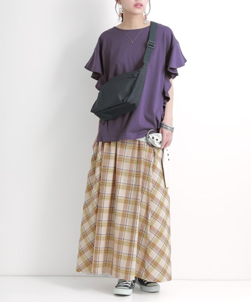 osharewalker（オシャレウォーカー）の「『ウォッシャブルショルダーバッグ』（ショルダーバッグ・レディース・カーキ/グレー/ブラック・FREE）」の13枚目の写真