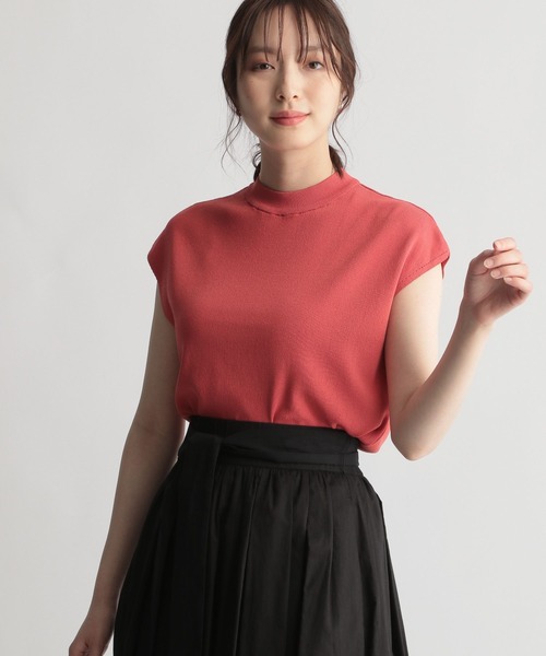 Andemiu（アンデミュウ）の「ソウバリプチハイニット283028（ニット/セーター・レディース・アイボリー/ブラック/グリーン/オレンジ/ブルー/ブラウン・FREE）」の13枚目の写真