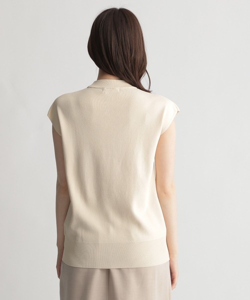 Andemiu（アンデミュウ）の「ソウバリプチハイニット283028（ニット/セーター・レディース・アイボリー/ブラック/グリーン/オレンジ/ブルー/ブラウン・FREE）」の18枚目の写真