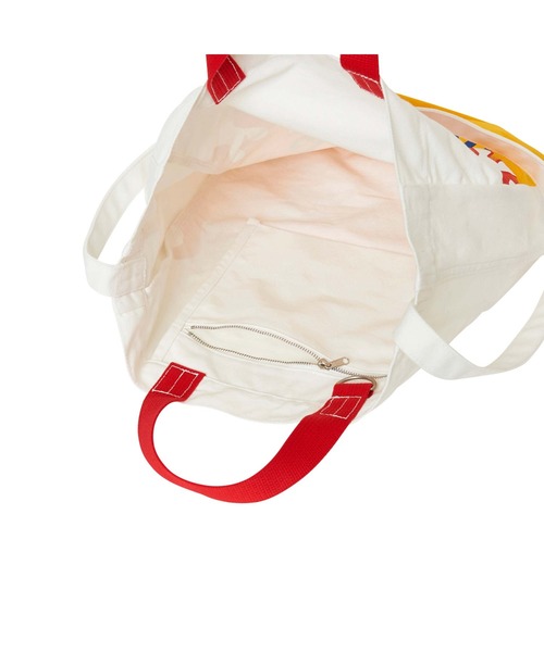 HYSTERIC GLAMOUR(ヒステリックグラマー)の「FLAME WOMAN 2WAYトート(ショルダーバッグ・メンズ・ホワイト・FREE)」の3枚目の写真