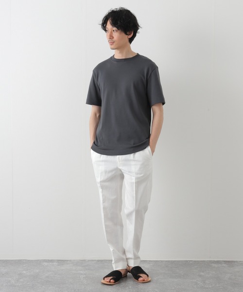 EDIFICE（エディフィス）の「【avancer / アボンシェル】コットン リネン グルカ パンツ（その他パンツ・メンズ・ホワイト・44/46/48）」の2枚目の写真