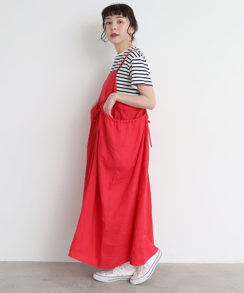 l'atelier du savon（アトリエドサボン）の「L/巾着ポケットのエプロン