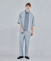 tk.TAKEO KIKUCHI | 【WEB限定】ナメラカレイヤードシャツセットアップ(セットアップ)