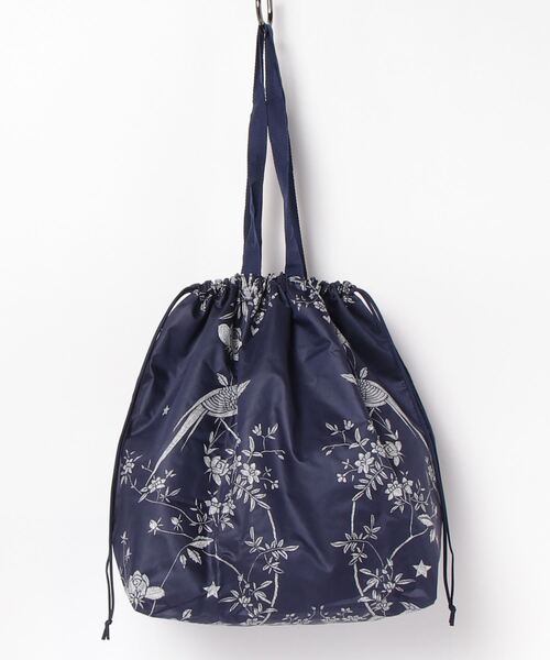 BOHEMIANS（ボヘミアンズ）の「BOHEMIANS/ボヘミアンズ　NIGHTINGALE SBR SQ MARKET BAG　ナイチンゲールスクイズマーケットバッグ　BB-229（トートバッグ・レディース・ネイビー・FREE）」の2枚目の写真