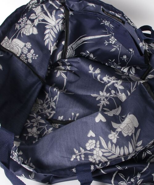 BOHEMIANS（ボヘミアンズ）の「BOHEMIANS/ボヘミアンズ　NIGHTINGALE SBR SQ MARKET BAG　ナイチンゲールスクイズマーケットバッグ　BB-229（トートバッグ・レディース・ネイビー・FREE）」の5枚目の写真