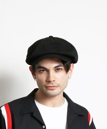 ROTAR | Metal pin 8Panel cotton Cascket コットン キャスケット(キャスケット)