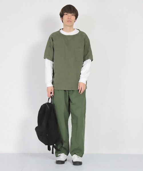 未使用品 スペルバウンド SPELLBOUND リネンキャンバス イージーパンツ 30 ベージュ 43-0765L 2sa4957 メンズ SPELLBOUND&frasl;スペルバウンド リネンキャンバス リラックス