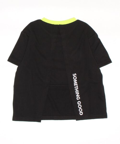 ANAP kids(アナップキッズ)の「シリコンプリントビッグトップスTシャツ(Tシャツ/カットソー・キッズ・ホワイト/ラベンダー/ブラック・120cm/130cm/110cm)」の4枚目の写真