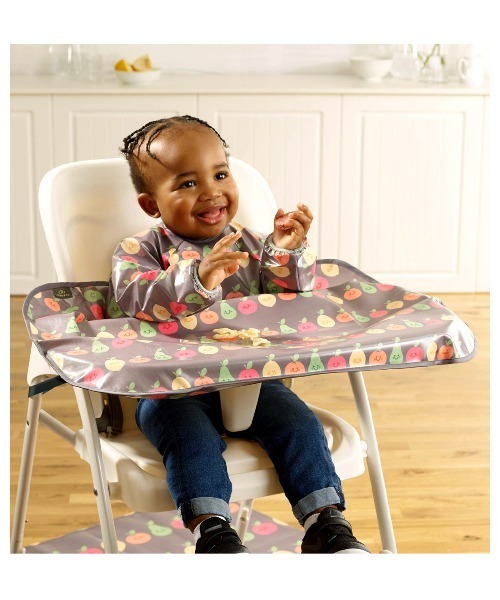 Bibetta(ビベッタ)の「【Bibetta/ビベッタ】ワイプイージー カバーオール 長袖ビブ(マグ/哺乳瓶/お食事グッズ・キッズ・その他/その他2/その他4/その他3・ONE SIZE)」の5枚目の写真