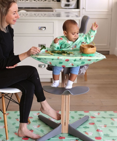 Bibetta(ビベッタ)の「【Bibetta/ビベッタ】ワイプイージー カバーオール 長袖ビブ(マグ/哺乳瓶/お食事グッズ・キッズ・その他/その他2/その他4/その他3・ONE SIZE)」の15枚目の写真