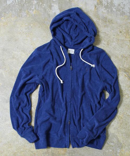 coen(コーエン)の「パイルジップパーカー(パーカー・メンズ・レッド/ライム/ネイビー/ダークグレー・X-LARGE/MEDIUM/LARGE/SMALL)」の3枚目の写真