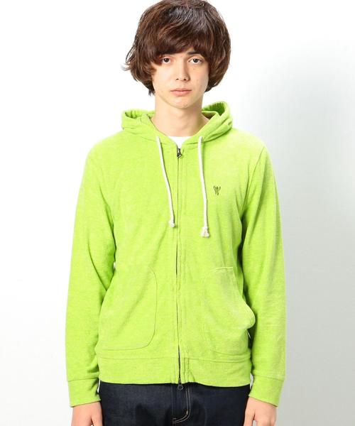 coen(コーエン)の「パイルジップパーカー(パーカー・メンズ・レッド/ライム/ネイビー/ダークグレー・X-LARGE/MEDIUM/LARGE/SMALL)」の18枚目の写真