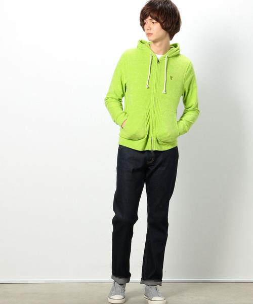 coen(コーエン)の「パイルジップパーカー(パーカー・メンズ・レッド/ライム/ネイビー/ダークグレー・X-LARGE/MEDIUM/LARGE/SMALL)」の20枚目の写真