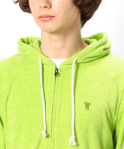 coen(コーエン)の「パイルジップパーカー(パーカー・メンズ・レッド/ライム/ネイビー/ダークグレー・X-LARGE/MEDIUM/LARGE/SMALL)」の21枚目の写真