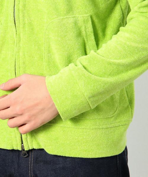 coen(コーエン)の「パイルジップパーカー(パーカー・メンズ・レッド/ライム/ネイビー/ダークグレー・X-LARGE/MEDIUM/LARGE/SMALL)」の10枚目の写真