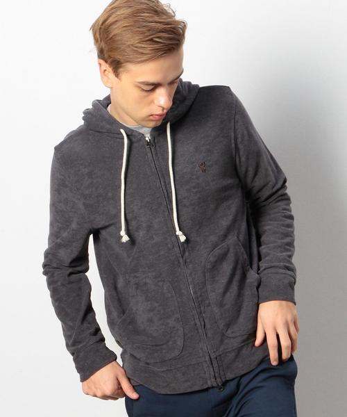 coen(コーエン)の「パイルジップパーカー(パーカー・メンズ・レッド/ライム/ネイビー/ダークグレー・X-LARGE/MEDIUM/LARGE/SMALL)」の7枚目の写真