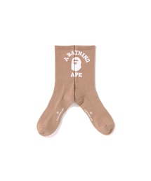 WEB限定/COLLEGE SOCKS M BAPEC