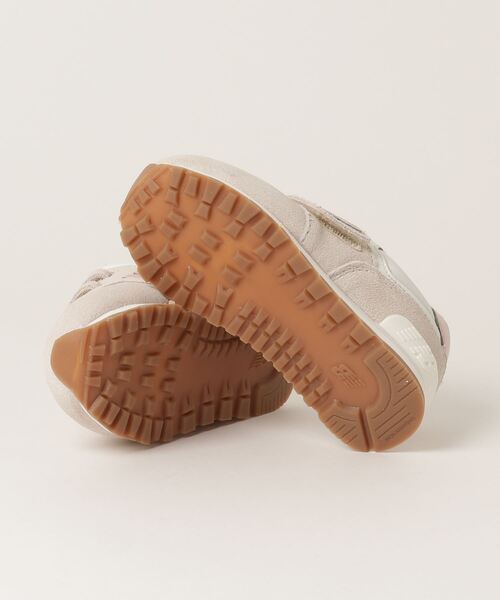 NEW BALANCE（ニューバランス）の「574（スニーカー・キッズ・ネイビー/ホワイト×ピンク・16.5cm/14.5cm/15.5cm/15.0cm/16.0cm/14.0cm）」の4枚目の写真