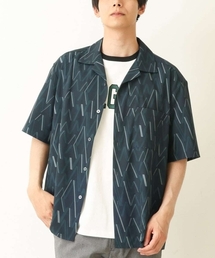 a.v.v | 幾何学柄プリントオープンカラーシャツ(シャツ/ブラウス)