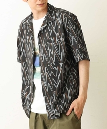 a.v.v | 幾何学柄プリントオープンカラーシャツ(シャツ/ブラウス)