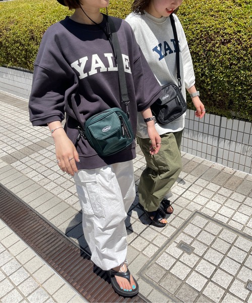 CPCM(シーピーシーエム)の「YALEミニ裏毛半袖スウェット(スウェット・メンズ・チャコールグレー/ベージュ/グレー・MEDIUM/LARGE)」の7枚目の写真
