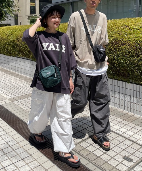 CPCM(シーピーシーエム)の「YALEミニ裏毛半袖スウェット(スウェット・メンズ・チャコールグレー/ベージュ/グレー・MEDIUM/LARGE)」の10枚目の写真