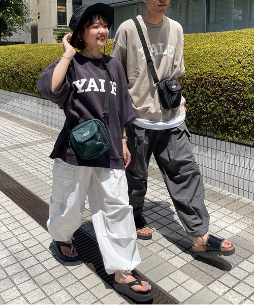 CPCM(シーピーシーエム)の「YALEミニ裏毛半袖スウェット(スウェット・メンズ・チャコールグレー/ベージュ/グレー・MEDIUM/LARGE)」の11枚目の写真
