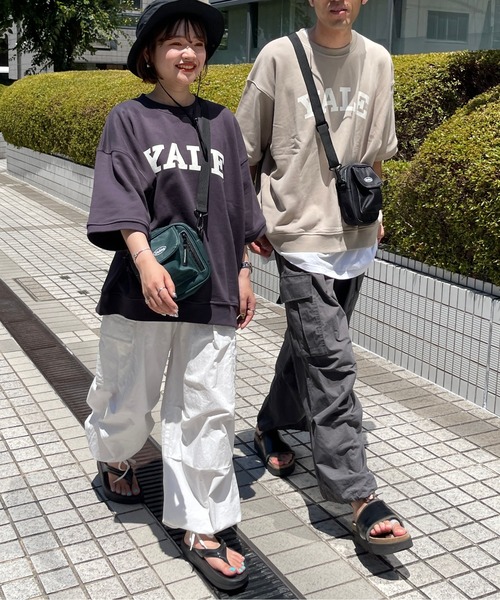 CPCM(シーピーシーエム)の「YALEミニ裏毛半袖スウェット(スウェット・メンズ・チャコールグレー/ベージュ/グレー・MEDIUM/LARGE)」の12枚目の写真