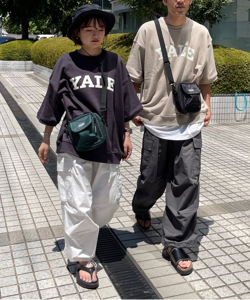 CPCM(シーピーシーエム)の「YALEミニ裏毛半袖スウェット(スウェット・メンズ・チャコールグレー/ベージュ/グレー・MEDIUM/LARGE)」の14枚目の写真