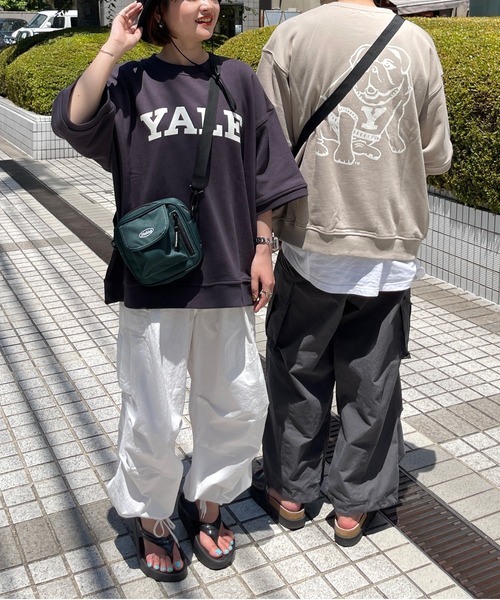 CPCM(シーピーシーエム)の「YALEミニ裏毛半袖スウェット(スウェット・メンズ・チャコールグレー/ベージュ/グレー・MEDIUM/LARGE)」の21枚目の写真