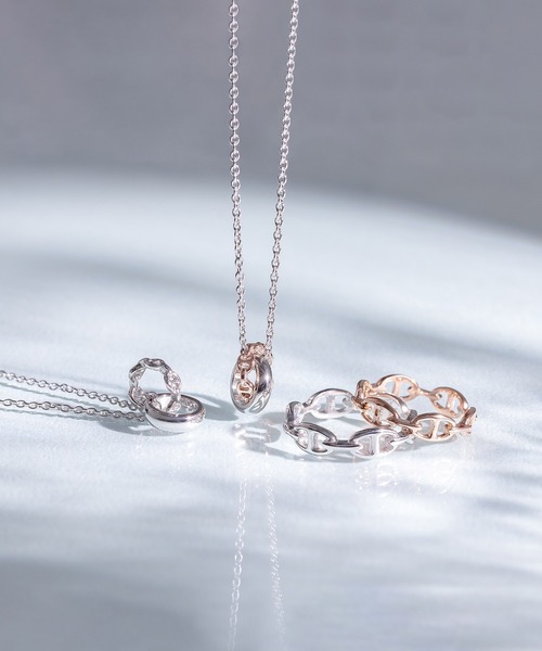 BLOOM（ブルーム）の「サージカルステンレス 316L ペアネックレス BLOOM/ブルーム WEB限定 (金属アレルギー対応)（ネックレス・レディース・その他・45cm）」の11枚目の写真