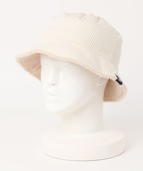 Lee(リー)の「Lee/リー LE REVERSIBLE BUCKET CORS&BOA(ハット・レディース・グリーン系その他/ホワイト/ブラック/ブラウン・58cm)」の5枚目の写真