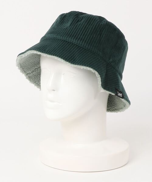 Lee(リー)の「Lee/リー LE REVERSIBLE BUCKET CORS&BOA(ハット・レディース・グリーン系その他/ホワイト/ブラック/ブラウン・58cm)」の8枚目の写真
