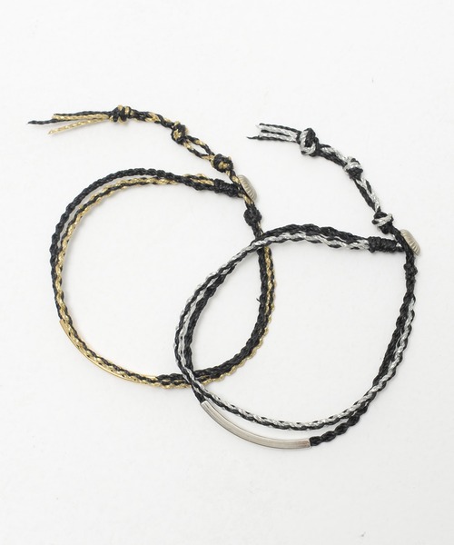 SILVER BULLET（シルバーバレット）の「『SILVER BULLET SELECT AC/シルバーバレットセレクト』プレート2連アンクレット【+】（アンクレット・メンズ・シルバー/ゴールド・FREE）」の9枚目の写真