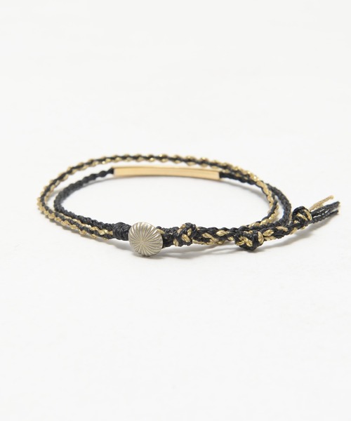 SILVER BULLET（シルバーバレット）の「『SILVER BULLET SELECT AC/シルバーバレットセレクト』プレート2連アンクレット【+】（アンクレット・メンズ・シルバー/ゴールド・FREE）」の3枚目の写真