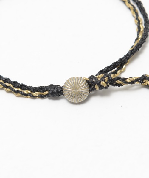 SILVER BULLET（シルバーバレット）の「『SILVER BULLET SELECT AC/シルバーバレットセレクト』プレート2連アンクレット【+】（アンクレット・メンズ・シルバー/ゴールド・FREE）」の4枚目の写真