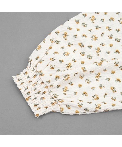 flower（フラワー）の「スウィーティーブーケブラウス（シャツ/ブラウス・レディース・ホワイト/カーキ・FREE）」の9枚目の写真